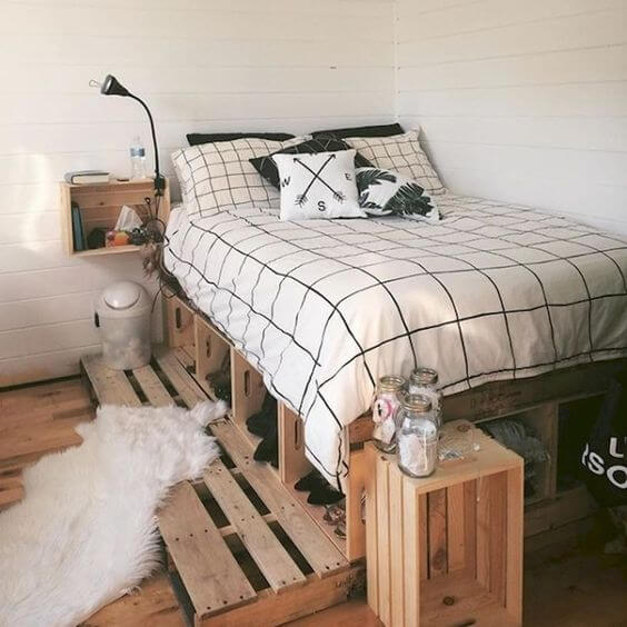 Crazy DIY Bed Frame Ideas You Can Make Easily At Home - 81