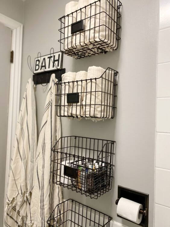 22 DIY Bathroom Storage Ideas - 139