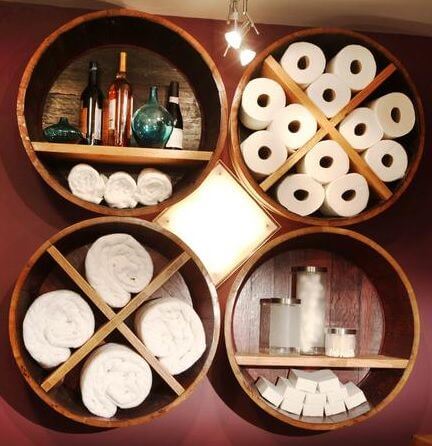 22 DIY Bathroom Storage Ideas - 155