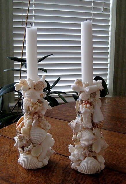 20 Easy DIY Seashell Projects For Decorating The Garden And Home - 159