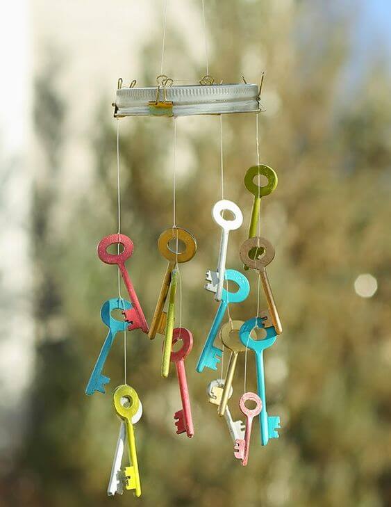 30 DIY Wind Chime Ideas That Blow Music Into Your House - 197