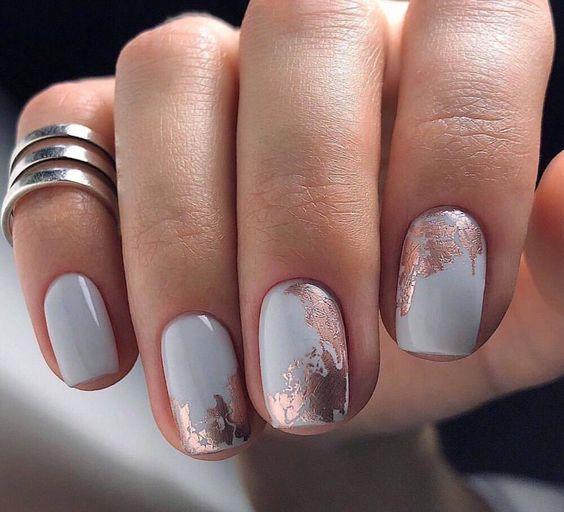 Rose Winter Nails 2025-2025: 17 beautiful ideas