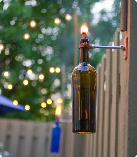 16 Fantastic Wine Bottle Ideas For Garden - 135