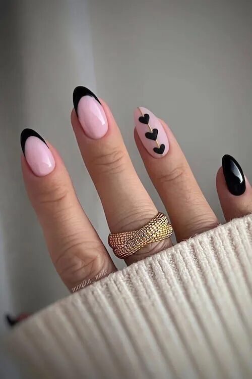 45 Easy Valentines Day Nails Ideas: Adorable Heart Nails: Cute Ideas for a Sweet Valentine's Look