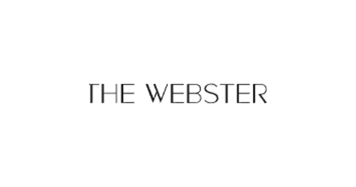 THE WEBSTER Promo Code — 20% Off (Sitewide) Mar 2024