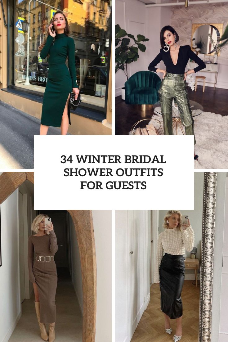 bridal shower guest outfit winter