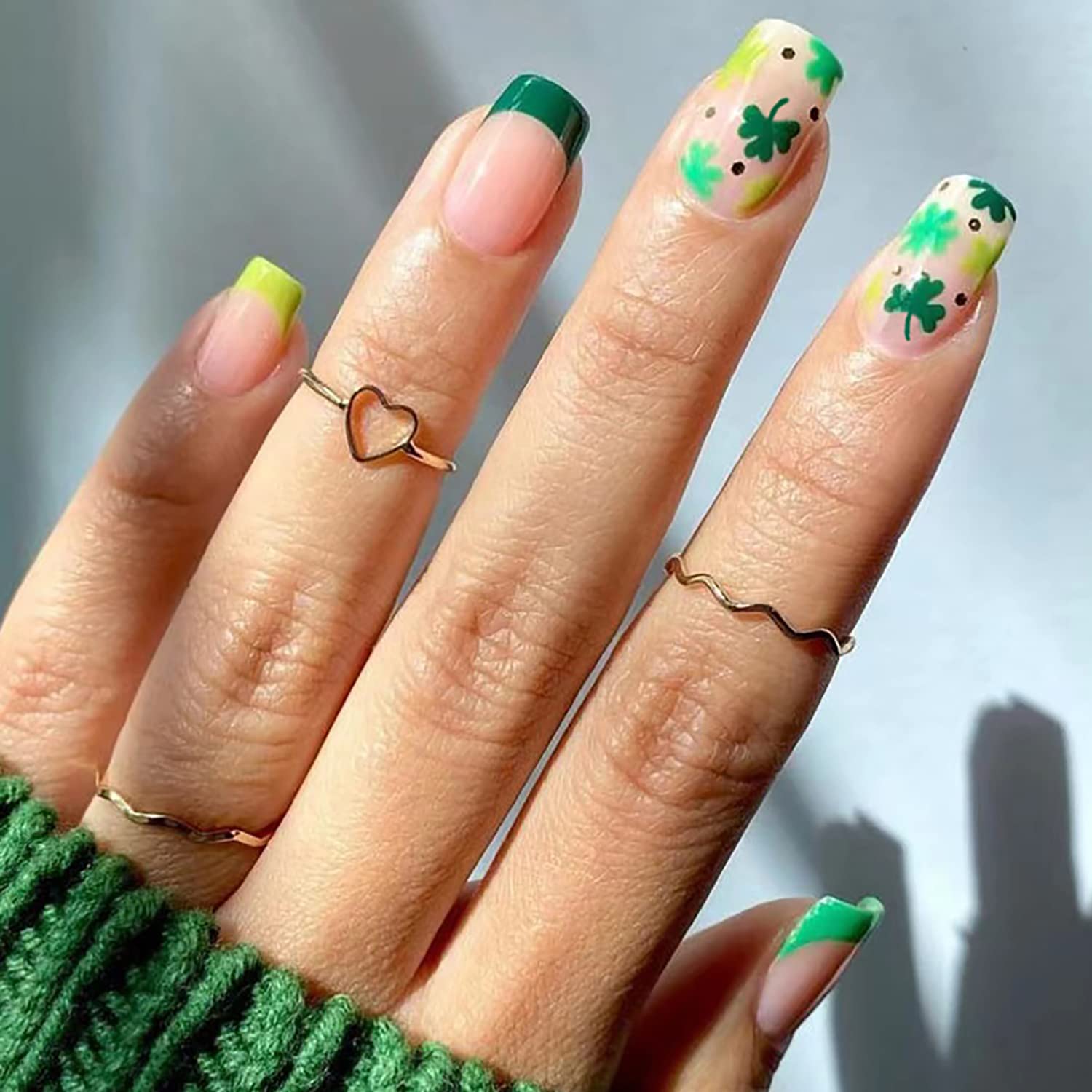 st patrick nails design