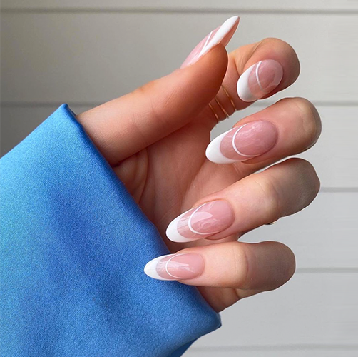 simple nails spring