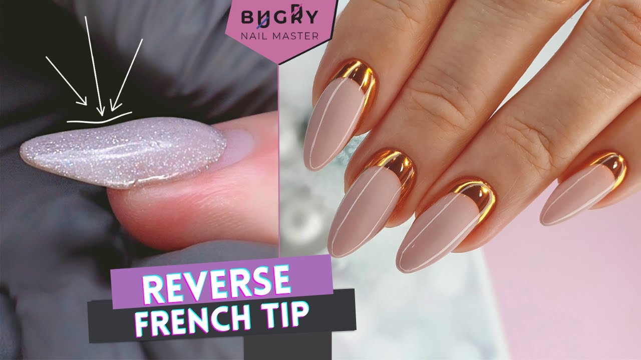 inverted french nails