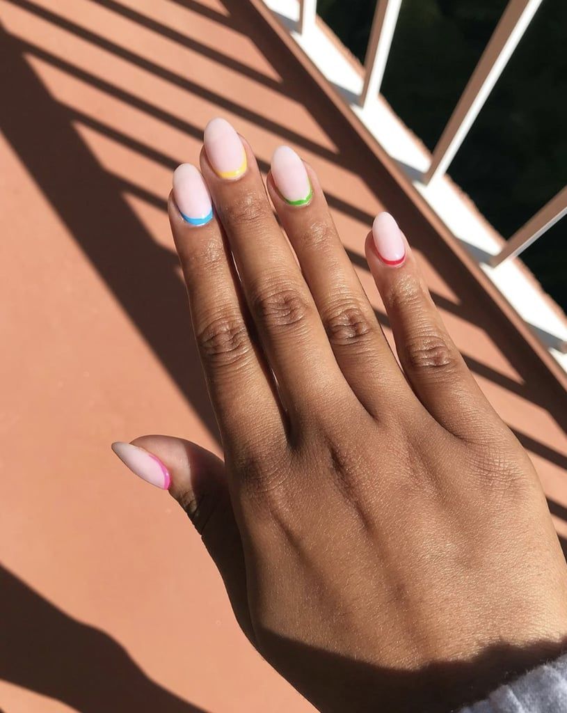 inverted french nails