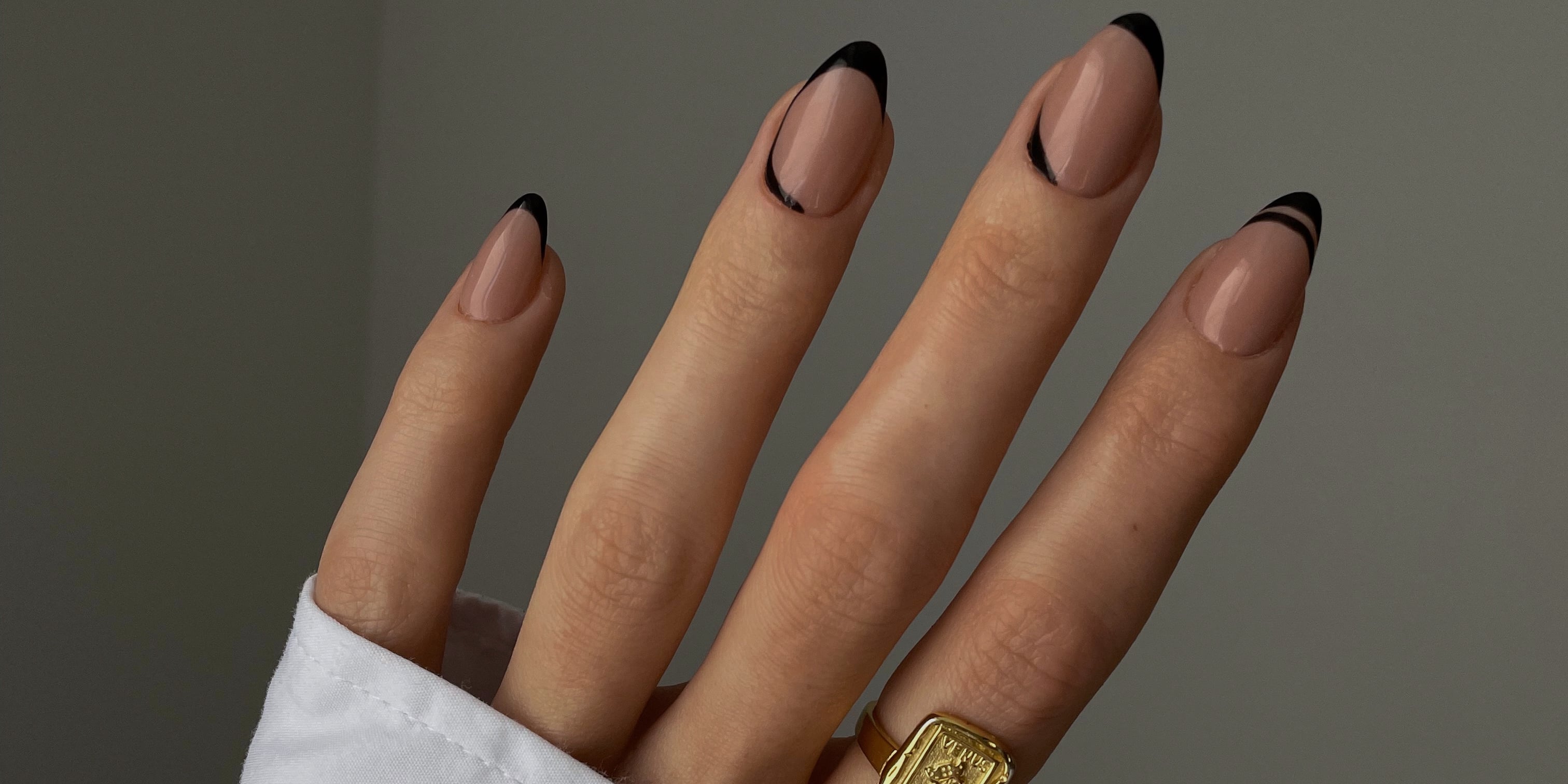 inverted french nails