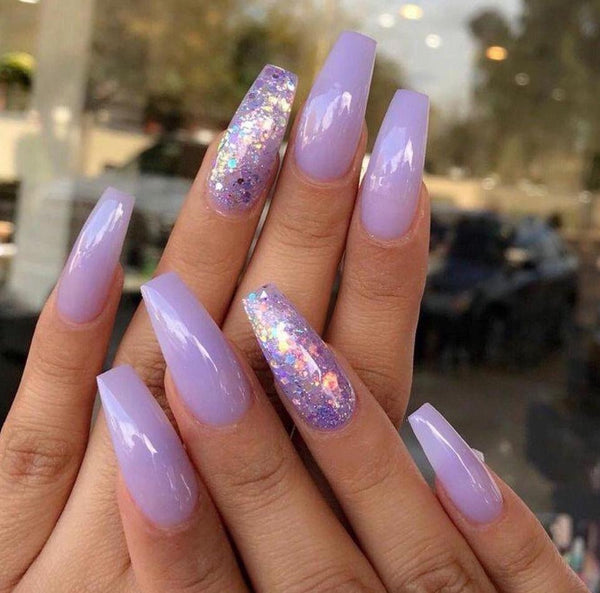 bright summer acrylic nails