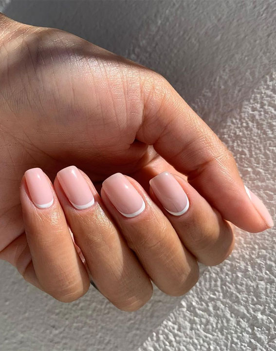 inverted french nails