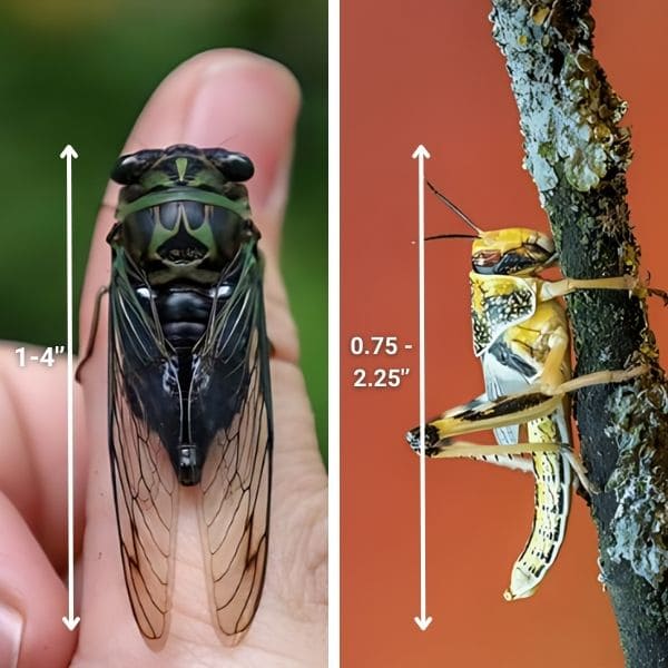 Locust Vs Cicada: Similarities And Differences Physical Appearance