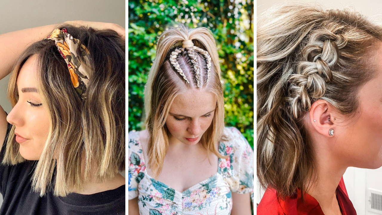 16 Braided Hairstyles for Short Hair That Are Cute and Easy