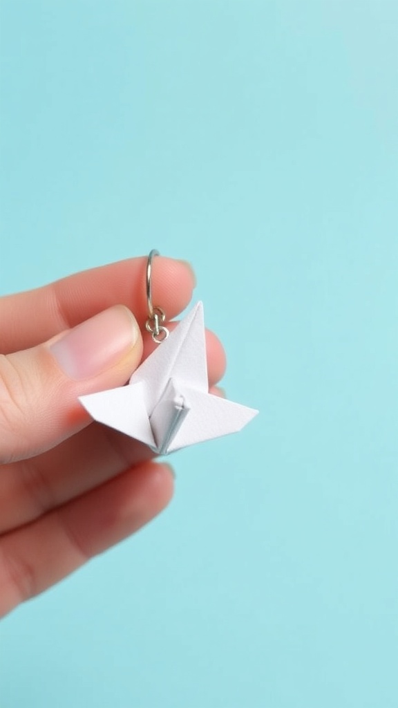 19. Origami Charms Sealed for Durability