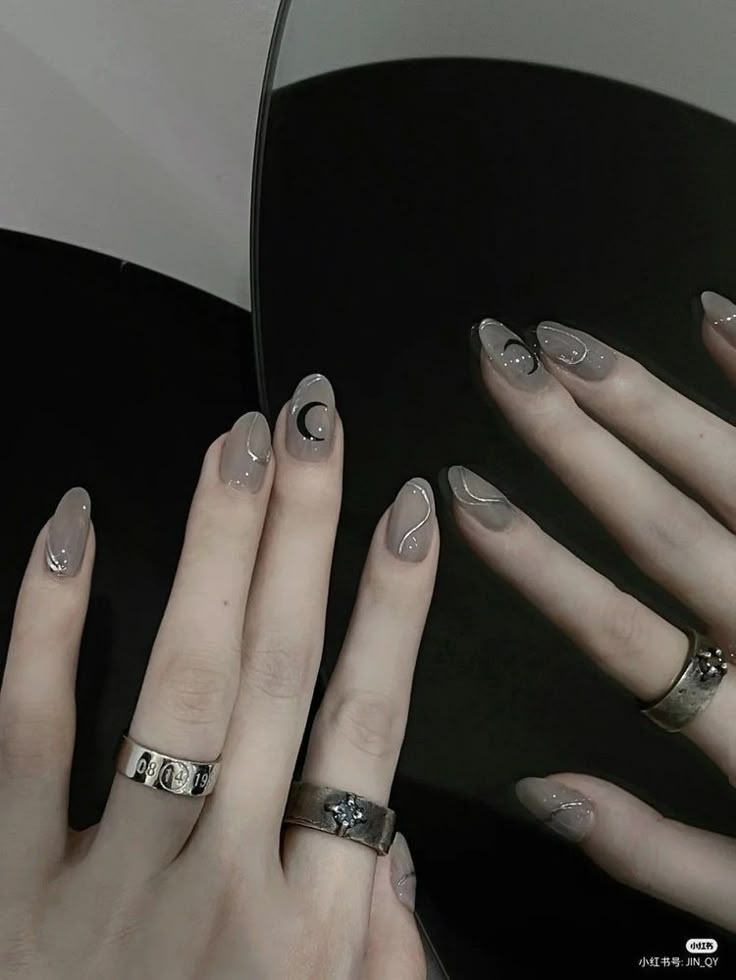16. Mystical Neutral Tones with Celestial Accents