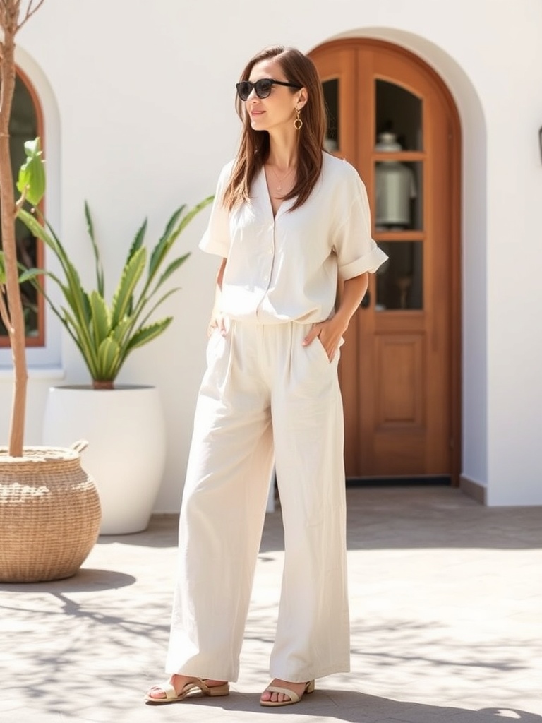 20. Linen Sets for a Breezy and Minimalist Aesthetic
