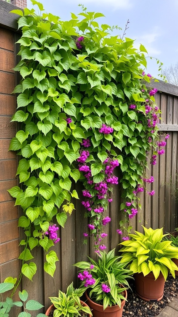 8. Create a Cascading Floral Wall for a Vibrant Garden Backdrop