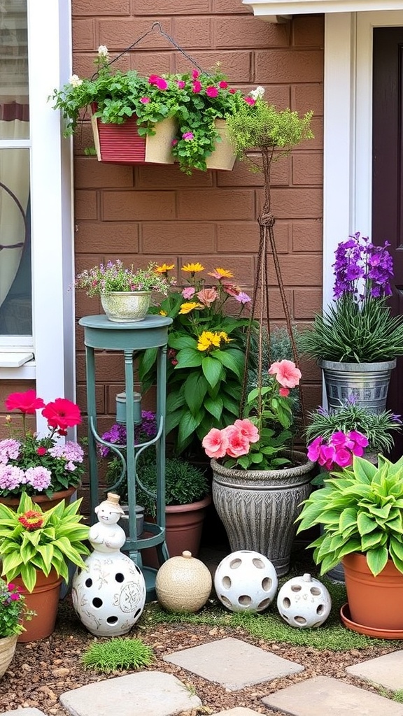 12. Whimsy Meets Elegance in Your Summer Garden