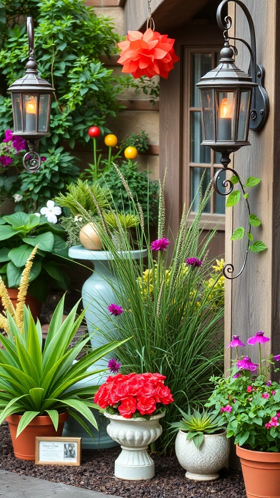 5. Layered Lighting and Texture for a Warm Garden Glow