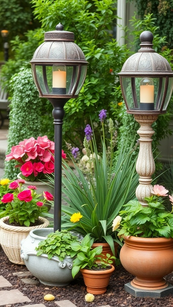 6. A Cottage-Chic Glow for Warm Evenings