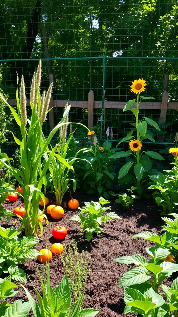 7. Maximizing Sunlight with Strategic Crop Placement